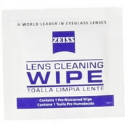 50 Ct - Zeiss Pre-Moistened Lens Cleaning Cloths for Cameras, Microscopes, Glasses