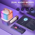 thumbnail image 3 of Máquina de karaoke TAEMVV 2024 con altavoz Bluetooth para niños, 3 of 7