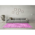 thumbnail image 3 of Ahgly Company Indoor Rectangle Medallion Pink Traditional Area Rugs, 2' x 3', 3 of 4