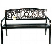 United General Supply Co Inc Metal Welcome Bench  TX94101
