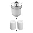 thumbnail image 4 of Universal Outlet Shower Filter PP Cotton Filter Element Bathroom Home Kitchen Faucet Strainer Bathroom Accessories, 2Pcs Filter Element, 4 of 8