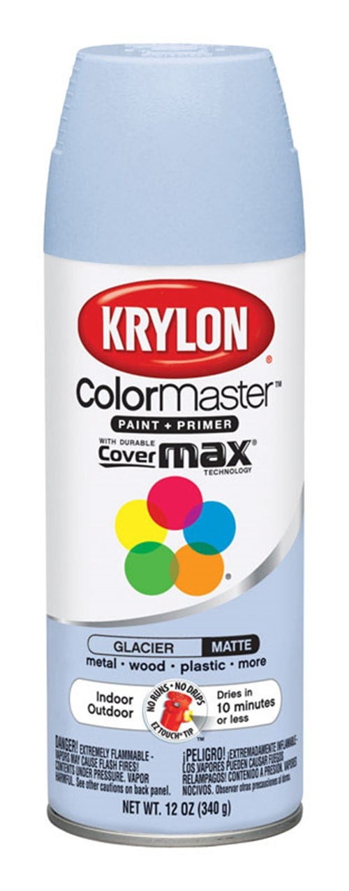 Krylon ColorMaster Matte Glacier Spray Paint 12 oz.