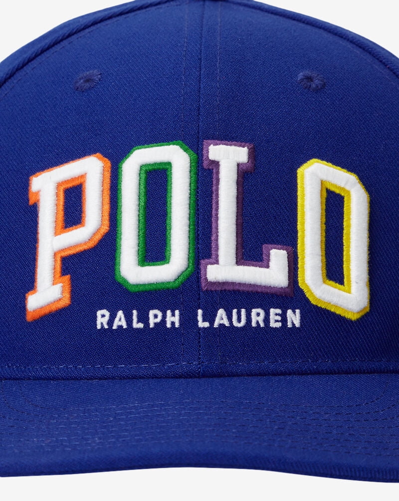 Polo Ralph Lauren Navy Embroidered Flat Cap Snap Back - Walmart.com
