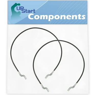 2-Pack 1501122MA Front Drive Lower Cable Replacement for Simplicity 1695311 924Ie, 9Tp 24In Snowthrower - Compatible with 1501122MA Front Drive Cable