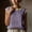 Purple, variant on Womens Cotton Linen Tank Tops Casual Boho Eyelet Embroidery Crewneck Sleeveless Tee Tops Trendy Soft Loose Fit Basic Shirts for Beach Vacation Party