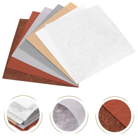 WASHWEPE DIY Felt Sheets 14Pcs for Decorations and Sewing Projects Multi Purpose