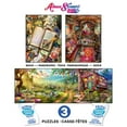 thumbnail image 1 of Buffalo Games Aimee Stewart 3 In 1 Multipack Interlocking Jigsaw Puzzle for Adults Ages 14-99 Years, 1 of 5