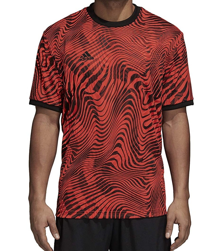 Adidas Activewear Tops - Mens Activewear Tops Medium Short Sleeve T 