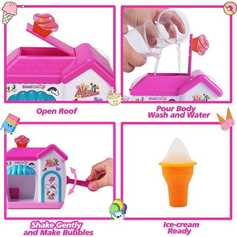 Iscream Kid's Icee Machine and Cups Set Pink