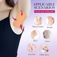 thumbnail image 3 of 12PCs Self-Adhesive Underarm Sweat Pads,Absorbing Pads Invisible With Breathable Material,Control For Women & Men Odor, 3 of 6
