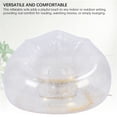 thumbnail image 4 of Fauteuil Canapé Gonflable Confortable Transparent Ergonomique pour Intérieur Extérieur Canapé Lounge en PVC, 4 of 7
