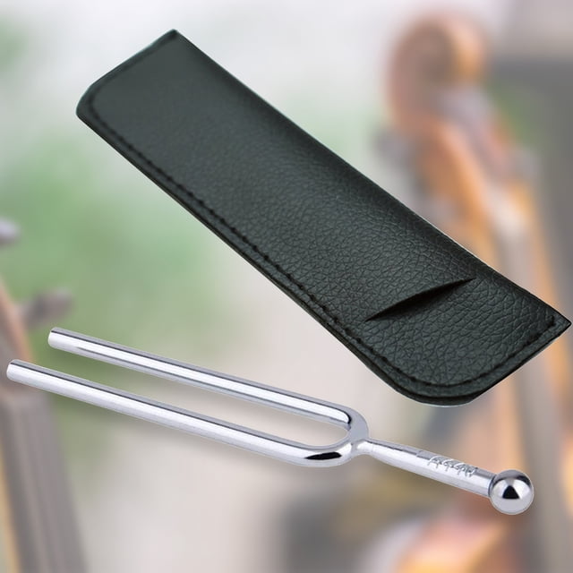 Diapasón Afinador de guitarra Ehuebsd tono A 440 Hz acero inoxidable para músicos