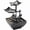 black&black base, variant on Indoor LED Table Fountain, Waterfall Fountain Table Decor, Relaxation Meditation Fountain, Peaceful and Relax Christmas Gifts