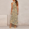 thumbnail image 3 of Vestido HUOGUO, a la moda, de verano, sin mangas, halter, para mujer, 3 of 3