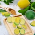 thumbnail image 3 of Fake Lemons Limes & Slices Blocks Set, 20Pcs Artificial Decorative Faux Assorted Fruits for Home Office Weddings Table Centerpiece Party Decor Lemon Theme, 3 of 3