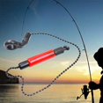 thumbnail image 4 of Cadena de alarma de mordedura de pesca, accesorios de pesca, ción portátil para pescadores Rojo kusrkot Alarma de mordedura de pesca, 4 of 7