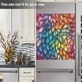 thumbnail image 3 of Yayeee Magnetic Dishwasher Cover for The Front Decoration Home Kitchen Machine Sticker Protector, Colorful Dragon Scales Pattern, 3 of 6