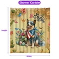 thumbnail image 5 of Australian Cattle Dog Celebrates Spring and Enjoys a Happy Easter Shower Curtain Heeler Lover Gifts Waterproof Bathroom Bathtub Curtain - 02001, 5 of 5