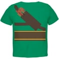 thumbnail image 2 of Halloween Warrior Elf Costume Toddler T Shirt Kelly Green 3T, 2 of 2