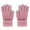 Pink, variant on Visland Winter Touch-screen Gloves, Fashion Soft Elastic Knitting Thick Woolen Yarn Non-slip Winter Hand Warm Full Finger Mittens for Men and Women
