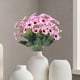 thumbnail image 1 of Margaritas artificiales, tallos falsos, flores de seda realistas para centros de mesa en el hogar y la oficina | Vegetación decorativa realista para jarrones de interior, 1 of 6