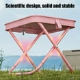 thumbnail image 4 of JingChun Portable Aluminum Folding Stool with Self Zippered Storage Bag, for Outdoor Activities Hiking Camping Picnic Fishing, 4 of 6