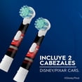 thumbnail image 4 of Cabezal Redondo de Repuesto para Cepillo Eléctrico Oral-B Disney Cars 2 pzas, 4 of 5
