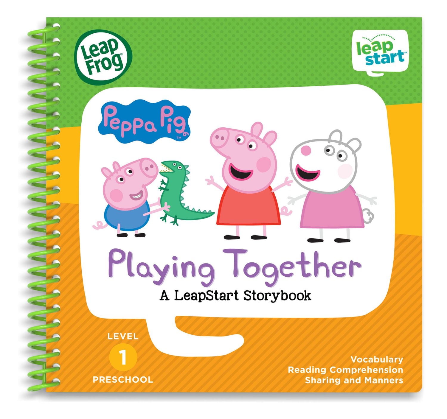LeapFrog LeapStart Peppa Pig, jouons ensemble - livre de contes - Version anglaise Peppa Pig jouons ensemble