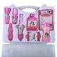 thumbnail image 2 of Juego de simulación para niños, juego de juguetes médicos para médico y enfermera con estuche de transporte, juguete educativo preescolar (rosa), 2 of 8
