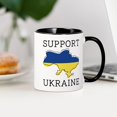 thumbnail image 3 of CafePress - Support Ukraine - 11 oz Ceramic Mug - Novelty Coffee Tea Cup, 3 of 4