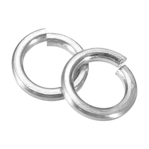 120 Pcs M3 Split Lock Washer Spring Lock Washer 3mm ID 5.1mm OD 0.9mm Thick