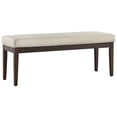 thumbnail image 4 of iNSPIRE Q Hawthorne Upholstered Espresso Finish Bench by  Bold, 4 of 5