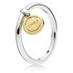 thumbnail image 1 of Anillos de plata esterlina Pandora925 para mujer, anillo de arco brillante, joyería de moda, venta al por mayor directa de fábrica, 1 of 4