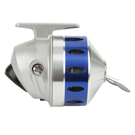 High-Speed Ratio Die-Cast Spool for Outdoor Use Blue Gray Color Aluminum Alloy Front Cover Fishing Reel