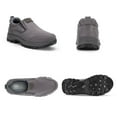thumbnail image 3 of Fittington Mens Slip on Hiking Shoes Men's Walking Shoes Outdoor Trekking Loafer, Grey, 3 of 10