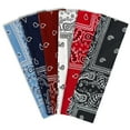 thumbnail image 4 of Women’s Leopard Print Non-Slip Elastic Headbands – 6-Pack Wide Boho Knotted Hair Bands, Soft Stretch Cheetah Headbands for Short Hair, Yoga, Sports & Daily Wear, 4 of 8