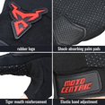 thumbnail image 3 of Guantes deportivos de combate de medio dedo, antideslizantes, de poliéster, para primavera y verano, para hombre., 3 of 5
