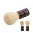 thumbnail image 4 of Plumero para Cortar el Cabello Cepillo de Limpieza para Cortar el Cabello Cepillo Portátil para Barba para Hombres Cepillo de Afeitar con de Madera para Uso en ANGGREK  Otros, 4 of 8