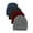 Style 3, variant on 4 Pack Men's Thermal Fleece Lined Winter Insulated Beanie Hat (Style 1)