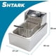 thumbnail image 2 of Freidora Comercial 6L Acero Inoxidable 2500W SHTARK, 2 of 3