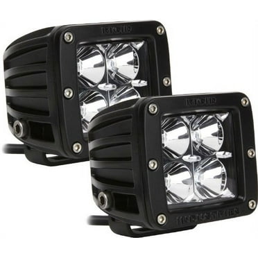 Rigid Industries 20212 Dually Amber Floodlight, (Set of 2)