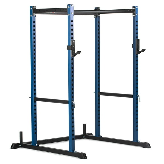 Titan Fitness T-2 Series Short 71" Navy Power Rack, 850 LB Rackable Capacity