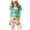 Green - 113, variant on Aeropostale Womens Cropped Crochet Embellished T-Shirt, Green, Juniors, Large