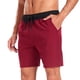 thumbnail image 3 of Ceisia Men's Spring/Summer Beach Shorts - Pocket Solid Gift Color Elastic Waistband Drawstring Swimming Trunks, 3 of 6