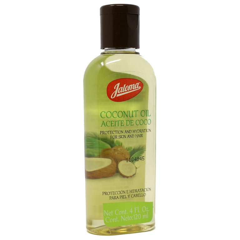 Jaloma Coconut Oil, Hydration for Skin and Hair. 4 fl oz 
