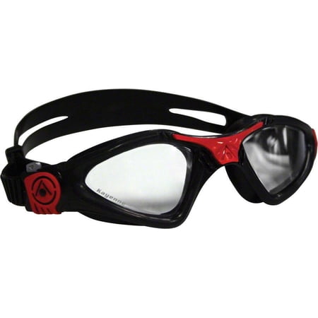 Aqua Sphere Kayenne SF Goggles: Black/Red with Clear Lens