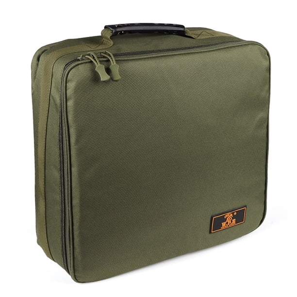 Tackle Pack Bolsa de almacenamiento de carrete de pesca Estuche de transporte para carretes de pesca Tomshoo Tackle Pack