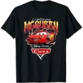 thumbnail image 1 of Disney Pixar Cars Lightning Mcqueen Cool Pose Portrait T-Shirt All Size S-5XL, 1 of 4