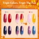 thumbnail image 5 of Kit de polvos para uñas AZUREBEAUTY que cambia de color para otoño e invierno, 5 of 8