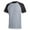 BT3-LightGray+CharcoalGray, variant on Swim Shirts Short Sleeve for Men Quick Dry Running UPF50+ Sun Protection Rash Guard Top BT3-NavyBlue M